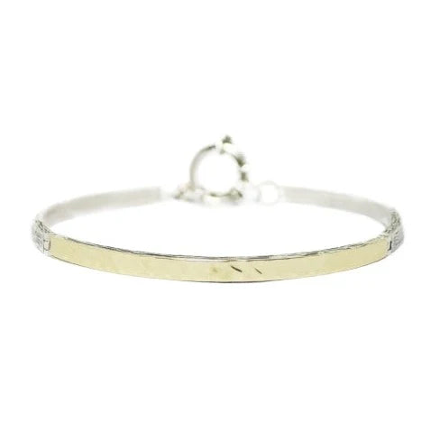 Silver and Gold Bracelet