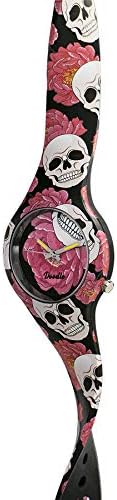 Montre Doodle Santa Muerte Mood Fleur Rose