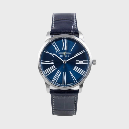 Reloj de Cuarzo Zeppelin Flatline Lady, Azul, 36 mm, 8345-3