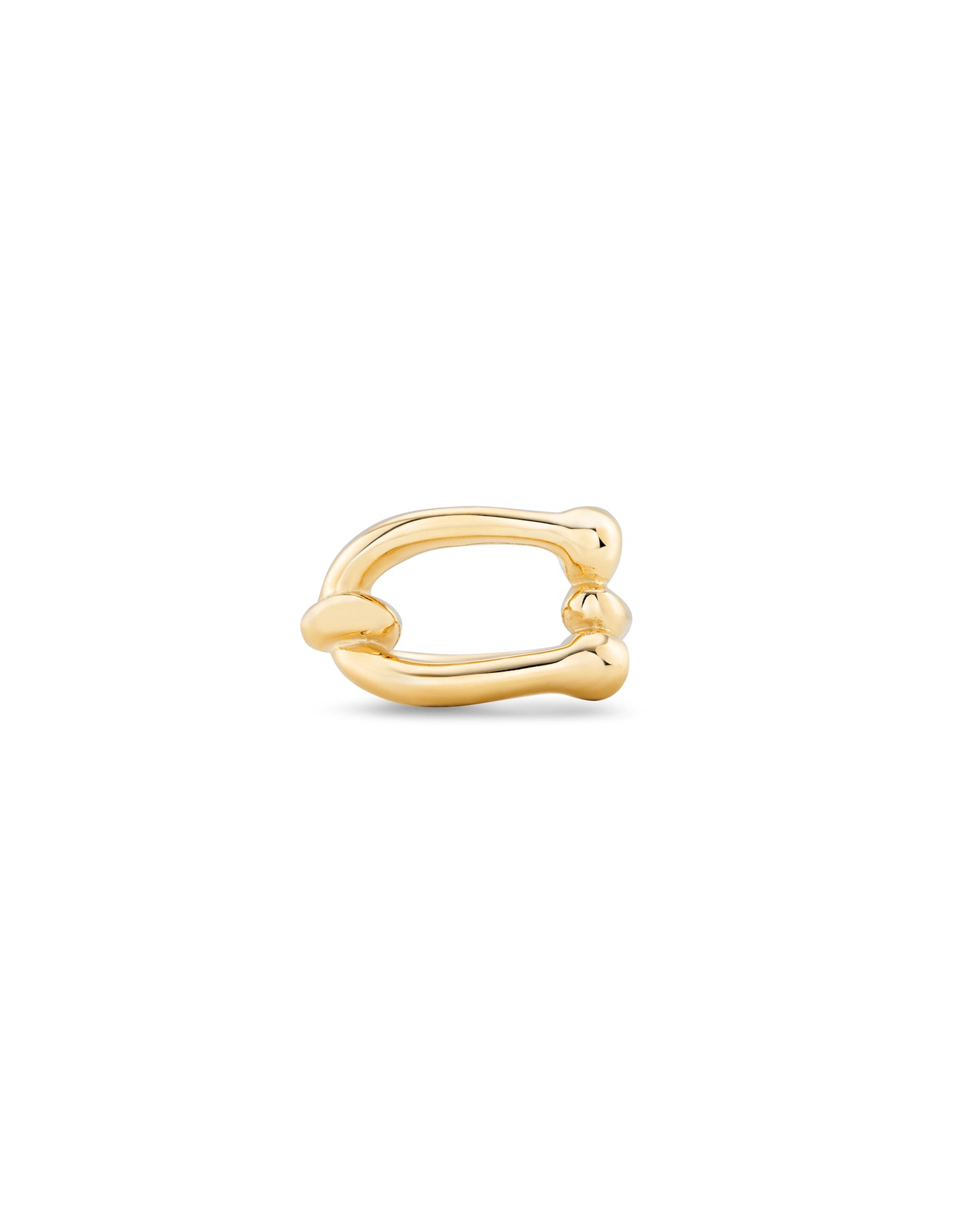 Anillo bañado en oro 18k