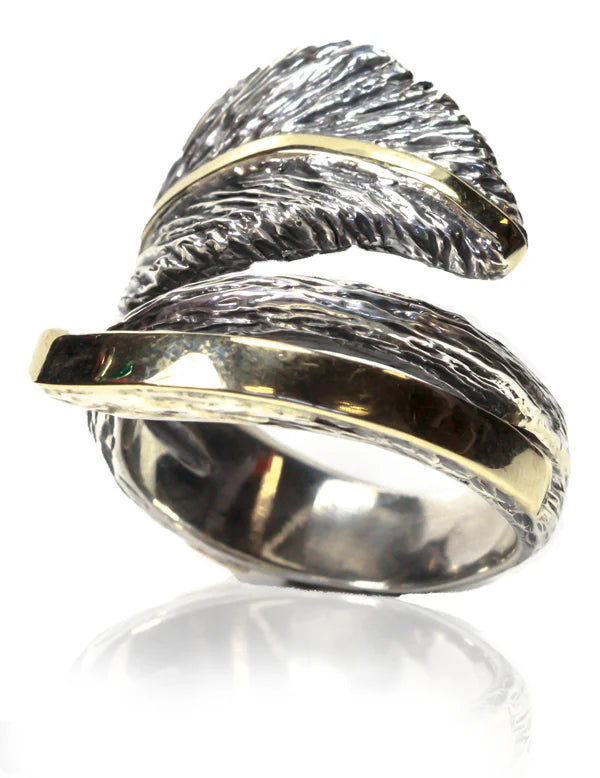 Styliano leaf ring