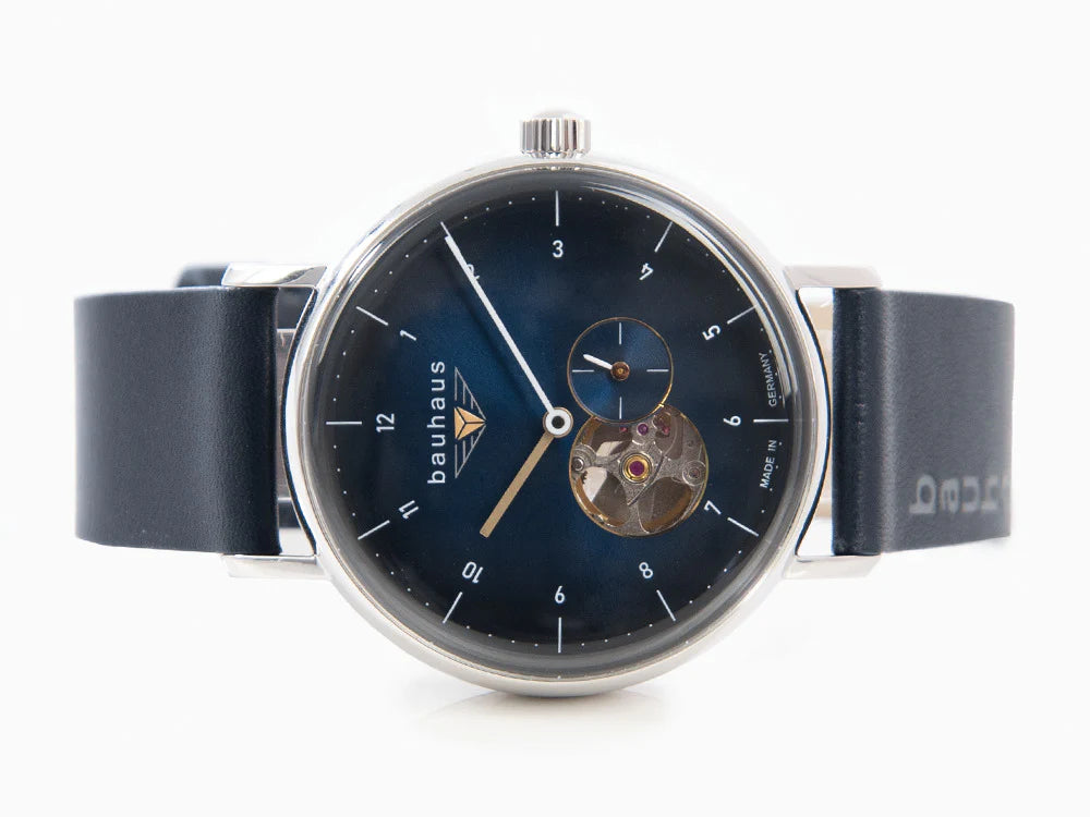 Rellotge Automàtic Bauhaus, Blau, 41 mm, 2166-3