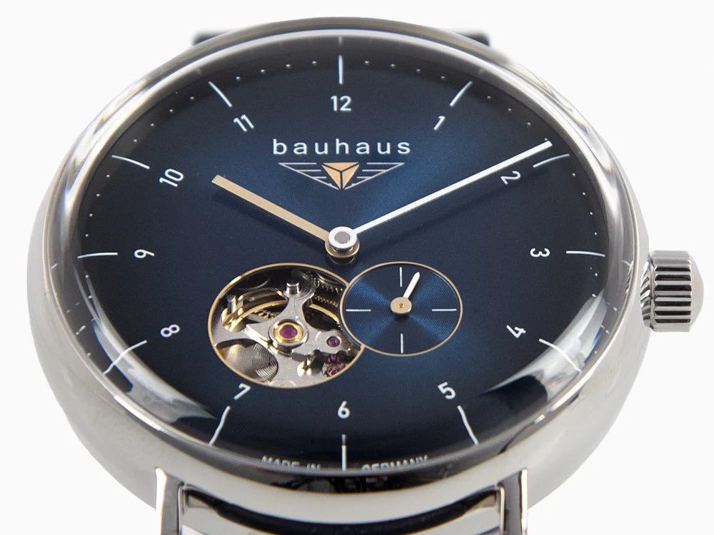 Rellotge Automàtic Bauhaus, Blau, 41 mm, 2166-3