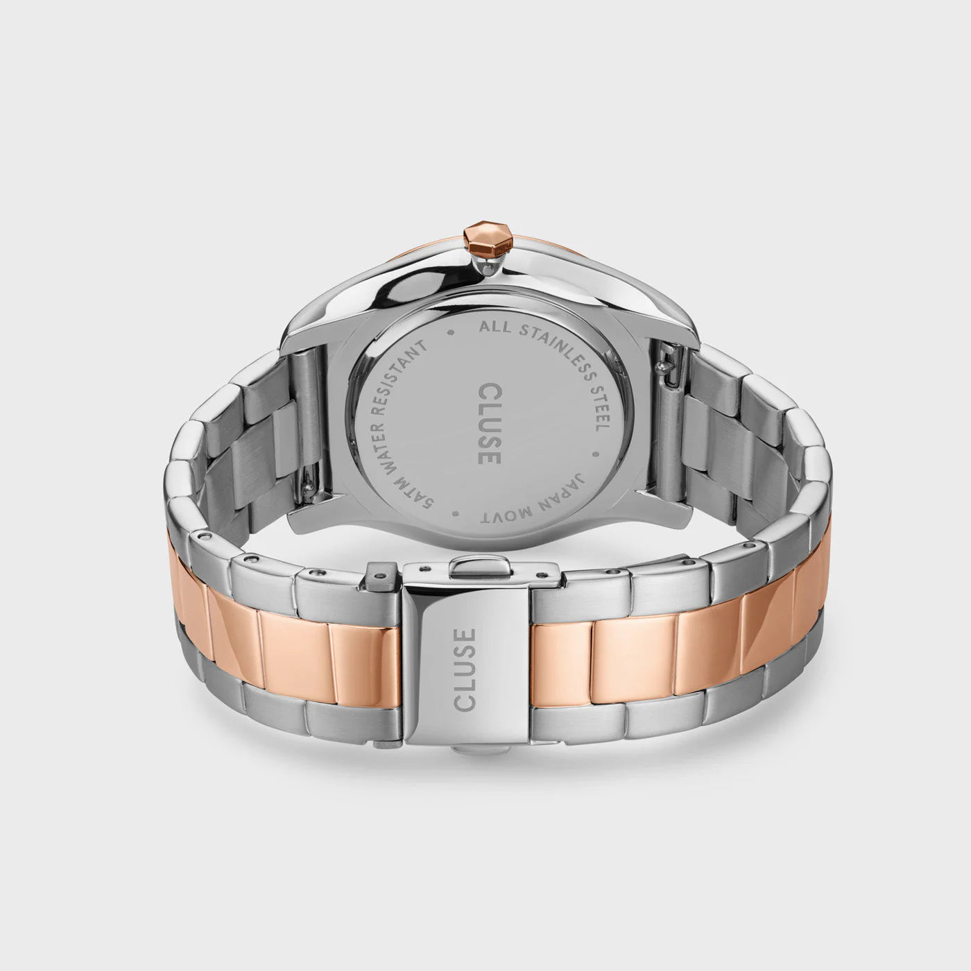 Féroce Steel, White, Rose Gold/Silver Colour