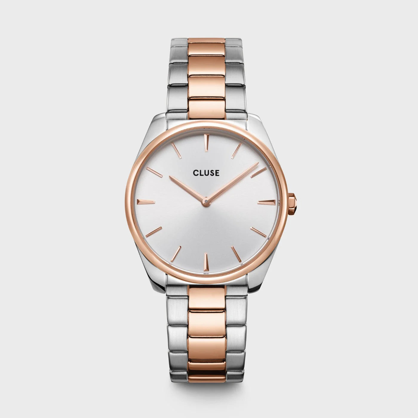 Féroce Steel, White, Rose Gold/Silver Colour