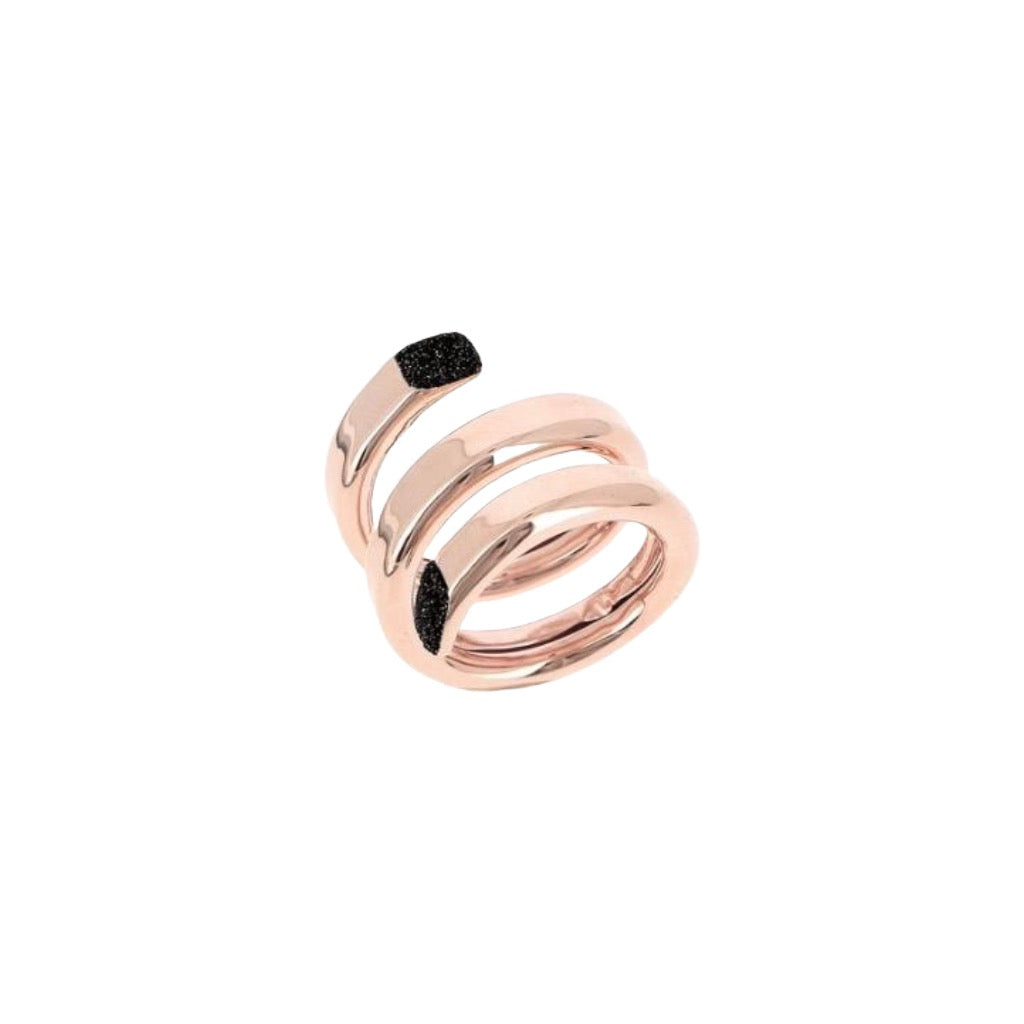 Pesavento Pink Polvere Di Sogni Black Ring - WPLVA2181/M