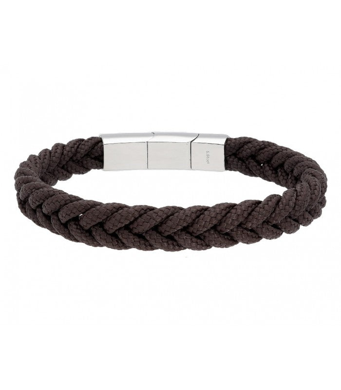 Pulsera acero y cuerda náutika - 84BA1466-MSP